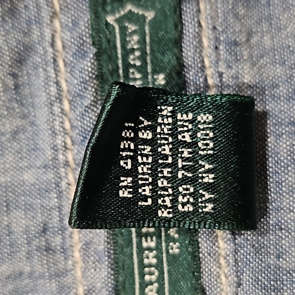 Ralph Lauren Denim Blouse - Picture 11 of 16